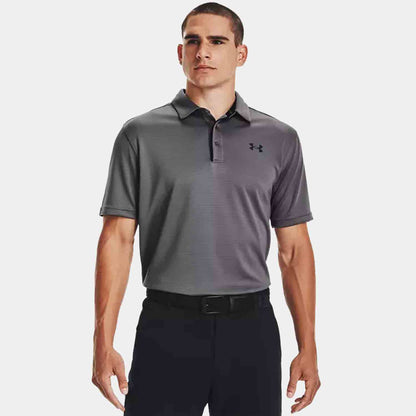 Front view of the Men's Under Armour Tech Polo.