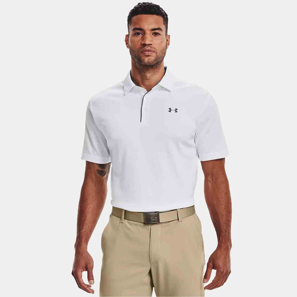 Front view of Men's Under Armour Tech Polo.