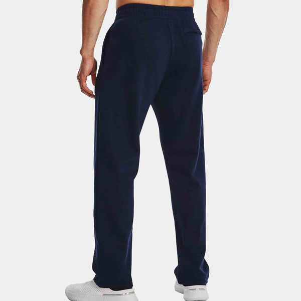 Rear view of the Men's Under Armour Rival Fleece Pants.