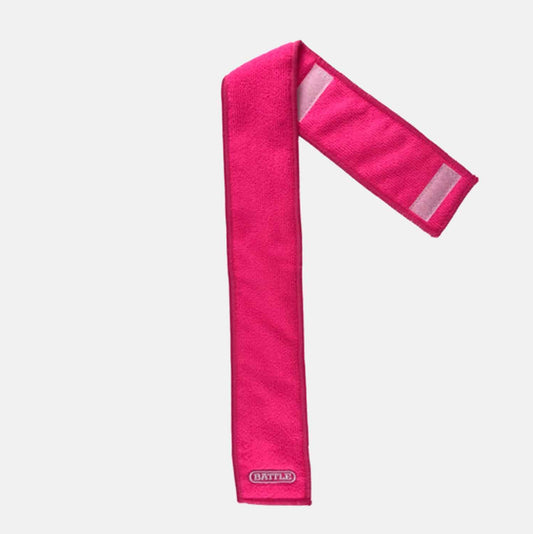 Front view of the Battle Adult Streamer Football Towel.