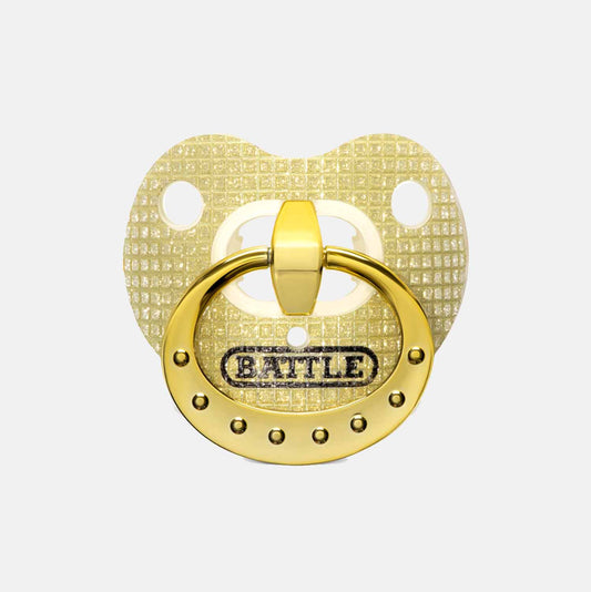 Yellow "Binky" Diamond Oxygen Football Mouthguard, Yellow - SV SPORTS