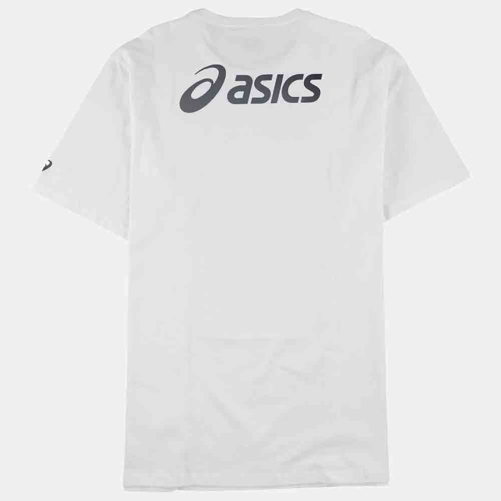 Rear view of the Asics Men's Team Event T-Shirt.