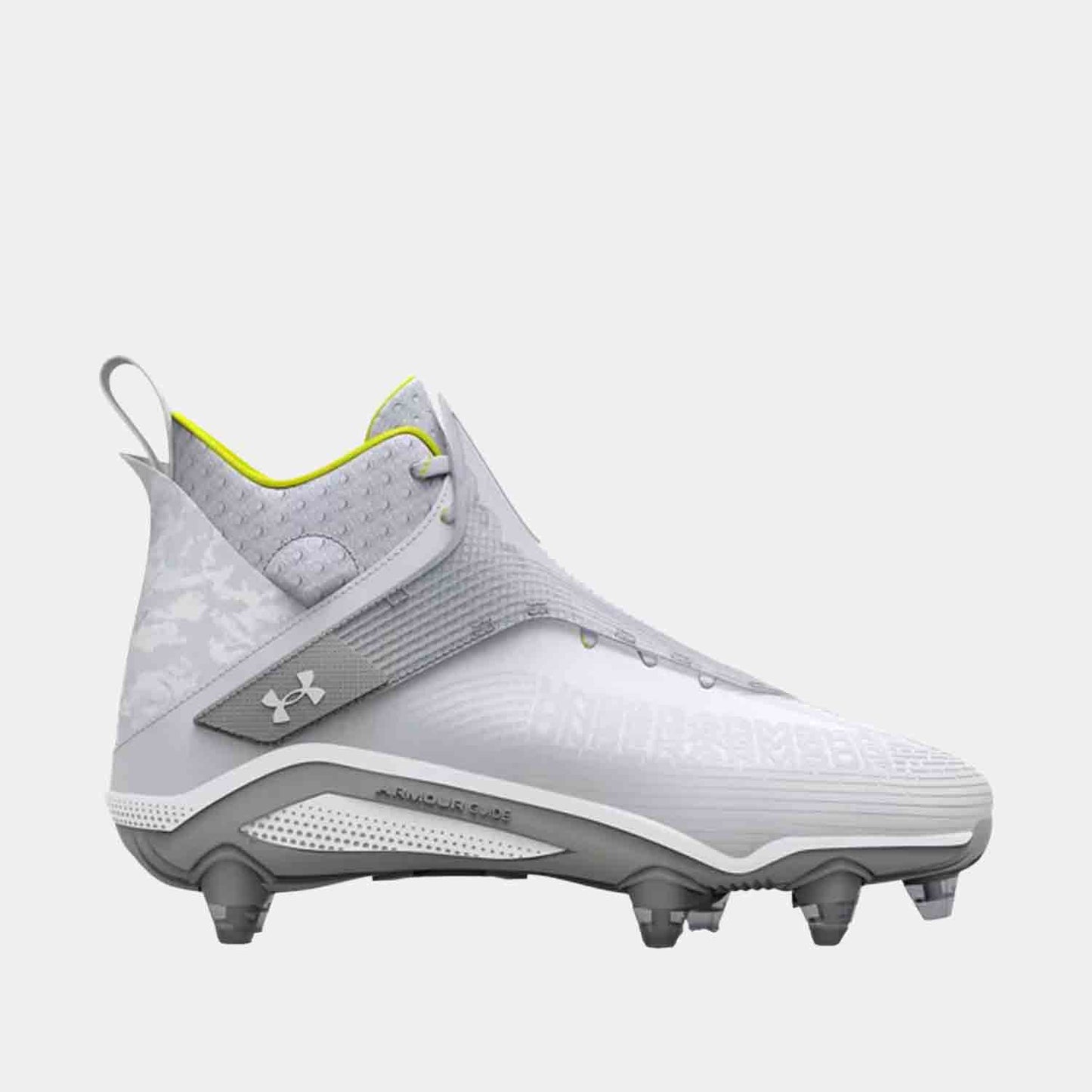 Side view of the Men's UA Highlight Hammer D Football Cleats.