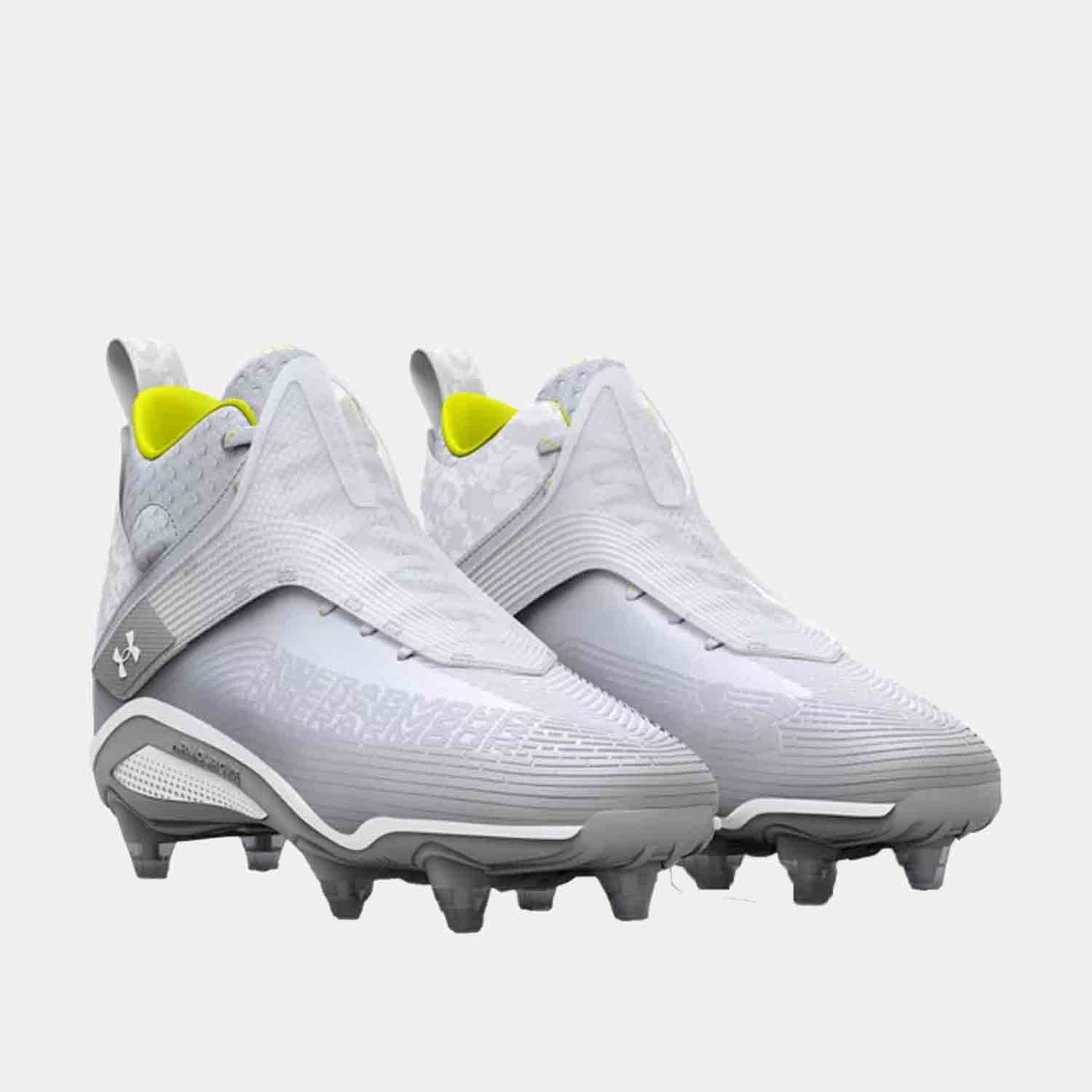 Front view of the Men's UA Highlight Hammer D Football Cleats.