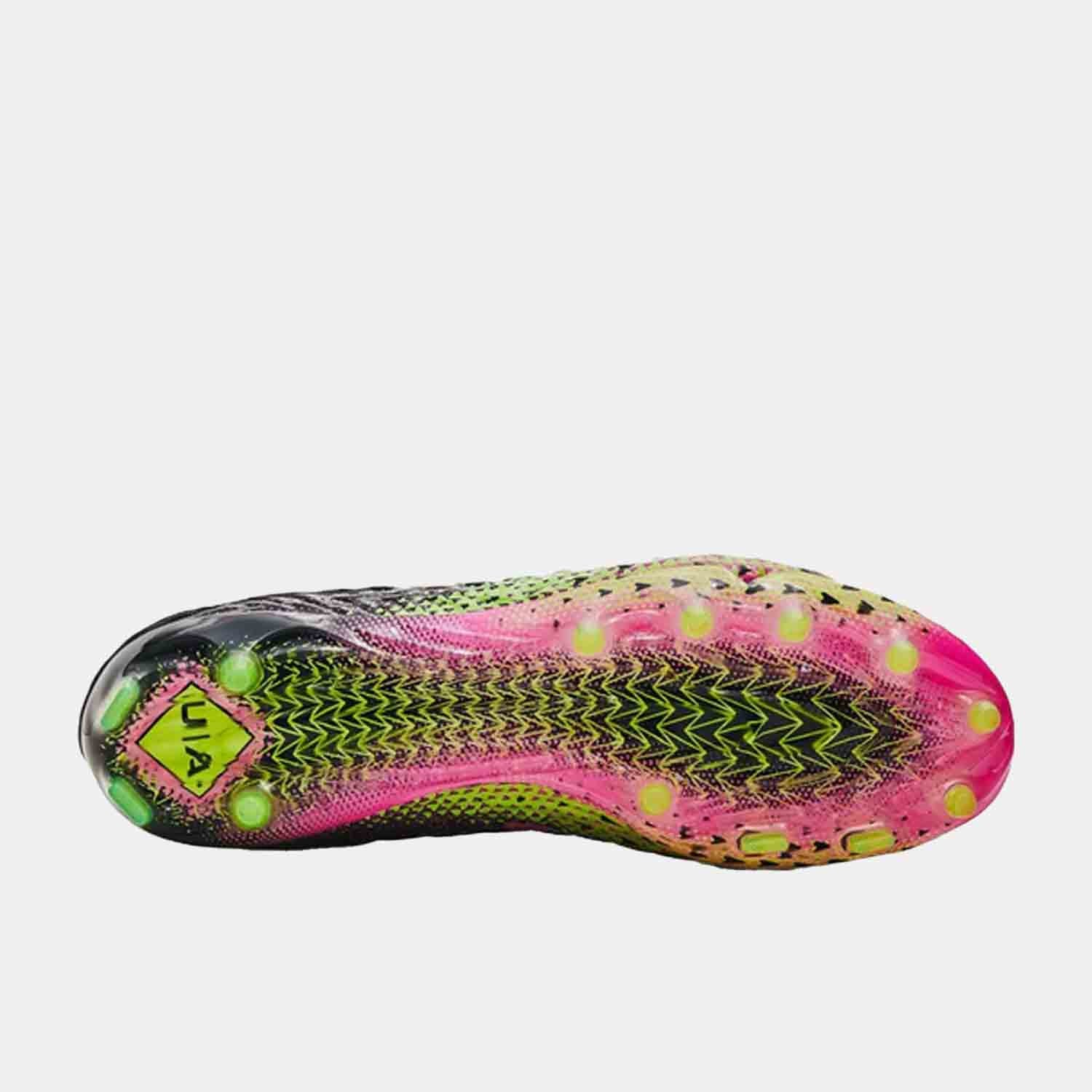 Bottom view of the Men's UA Spotlight Clone 3.0 MC Football Cleats.