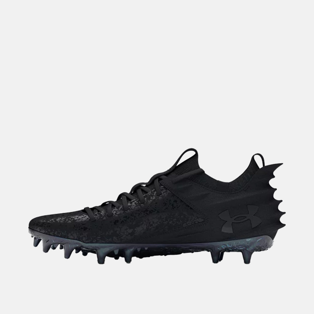 Under Armour Blur 2 MC Mens 16 Suede Black Mod Grey Football‎ Cleats 3027978-001 Blur 2 MC Suede  main image 4