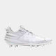 White-White-Metallic Silver