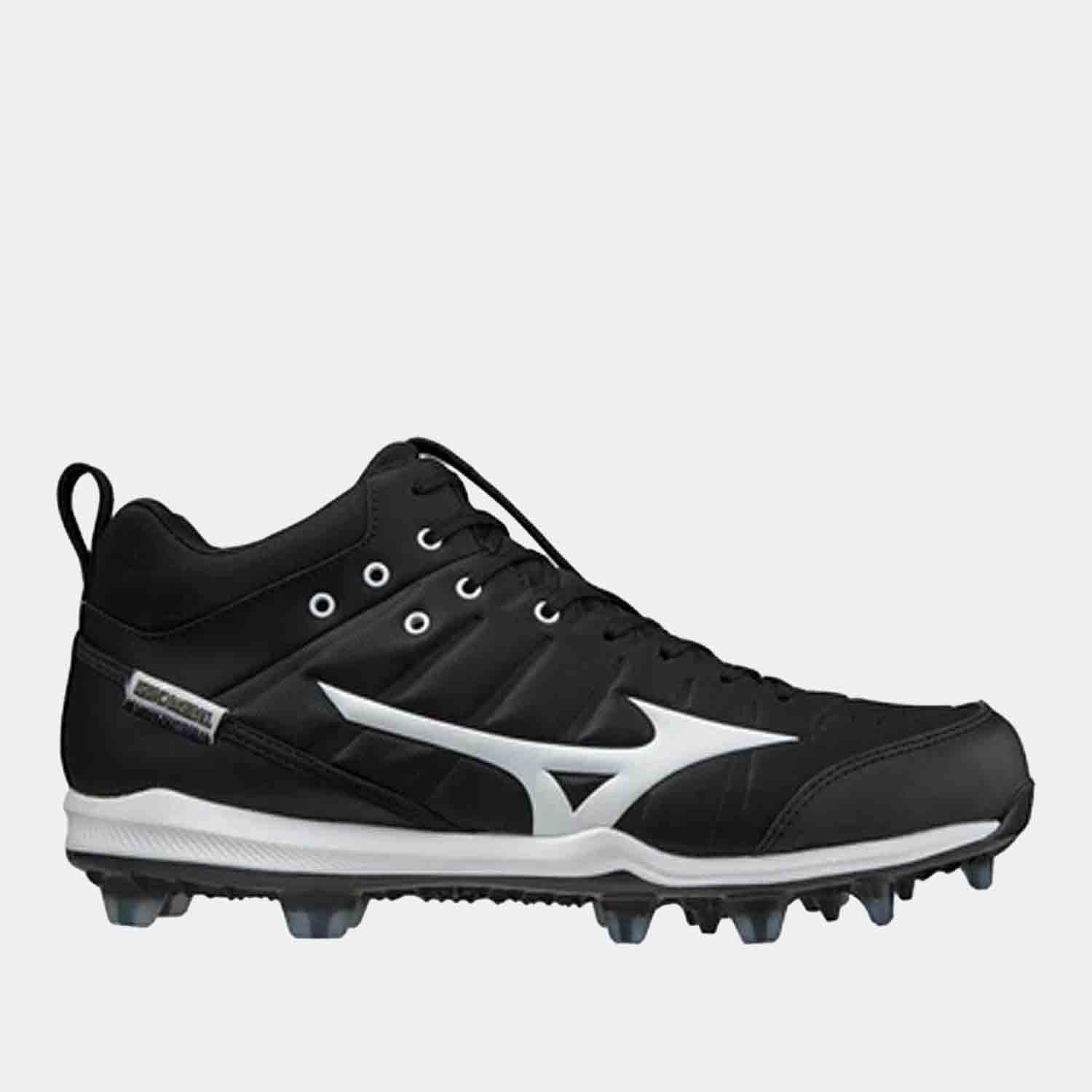 Side view of the Men's Ambition 2 TPU Mid Molded Baseball Cleats.