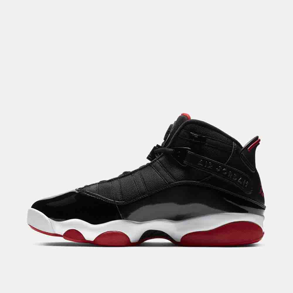 Side medial view of the Jordan 6 Rings.