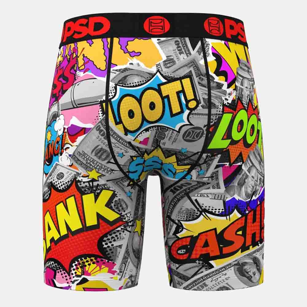Rear view of the PSD Warface Loot Underwear.