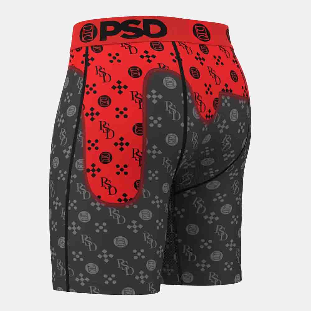 Rear view of the PSD Warface Lux Drip Underwear.