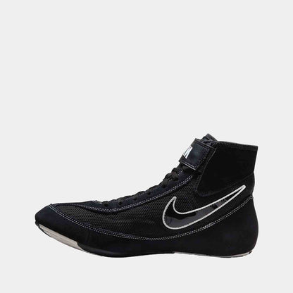 Side medial view of Men's Nike SpeedSweep 7 Wrestling Shoes.