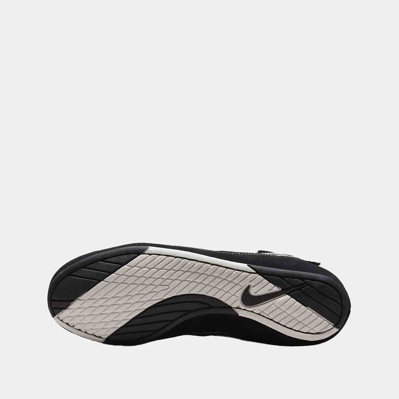 Bottom view of Side view of Men's Nike SpeedSweep 7 Wrestling Shoes.