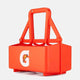 Orange/White