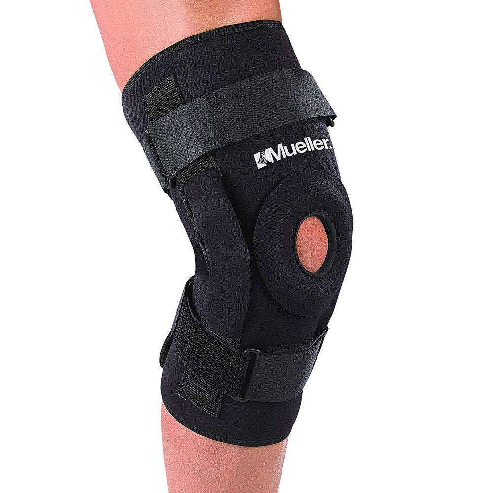 Mueller Pro Level Hinged Knee Brace Black ME