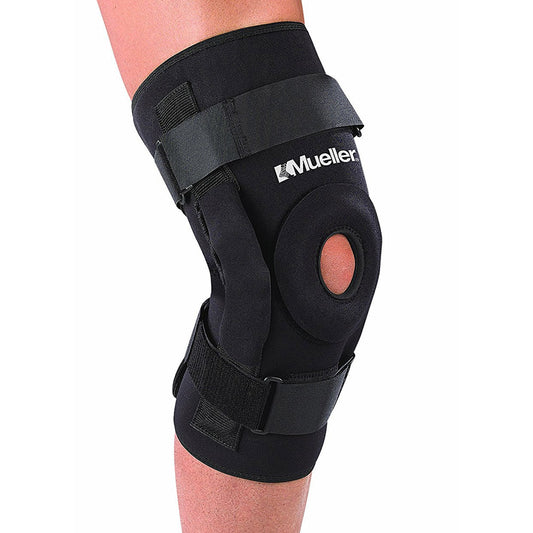 Mueller Pro Level Hinged Knee Brace Black ME