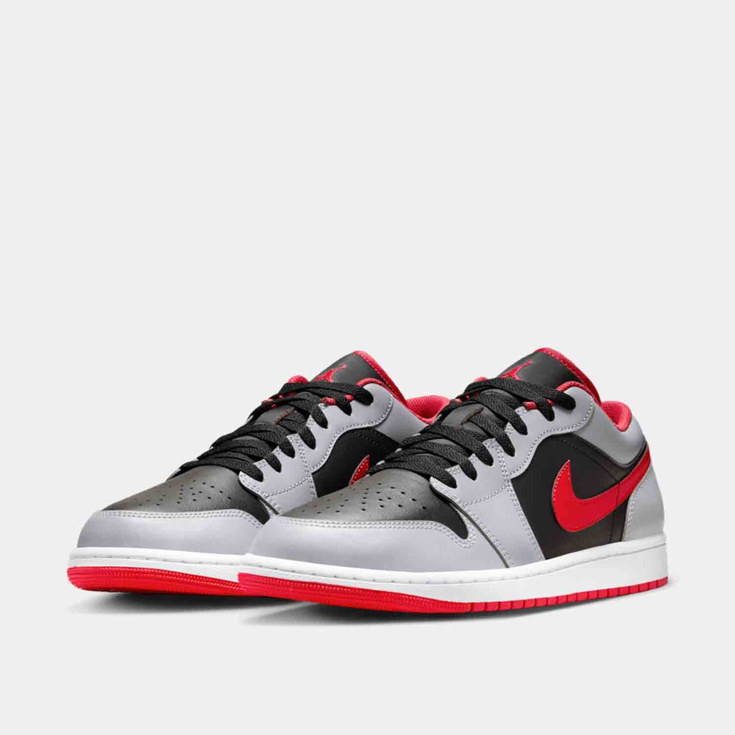 Front view of the Nike Air Jordan 1 Low.