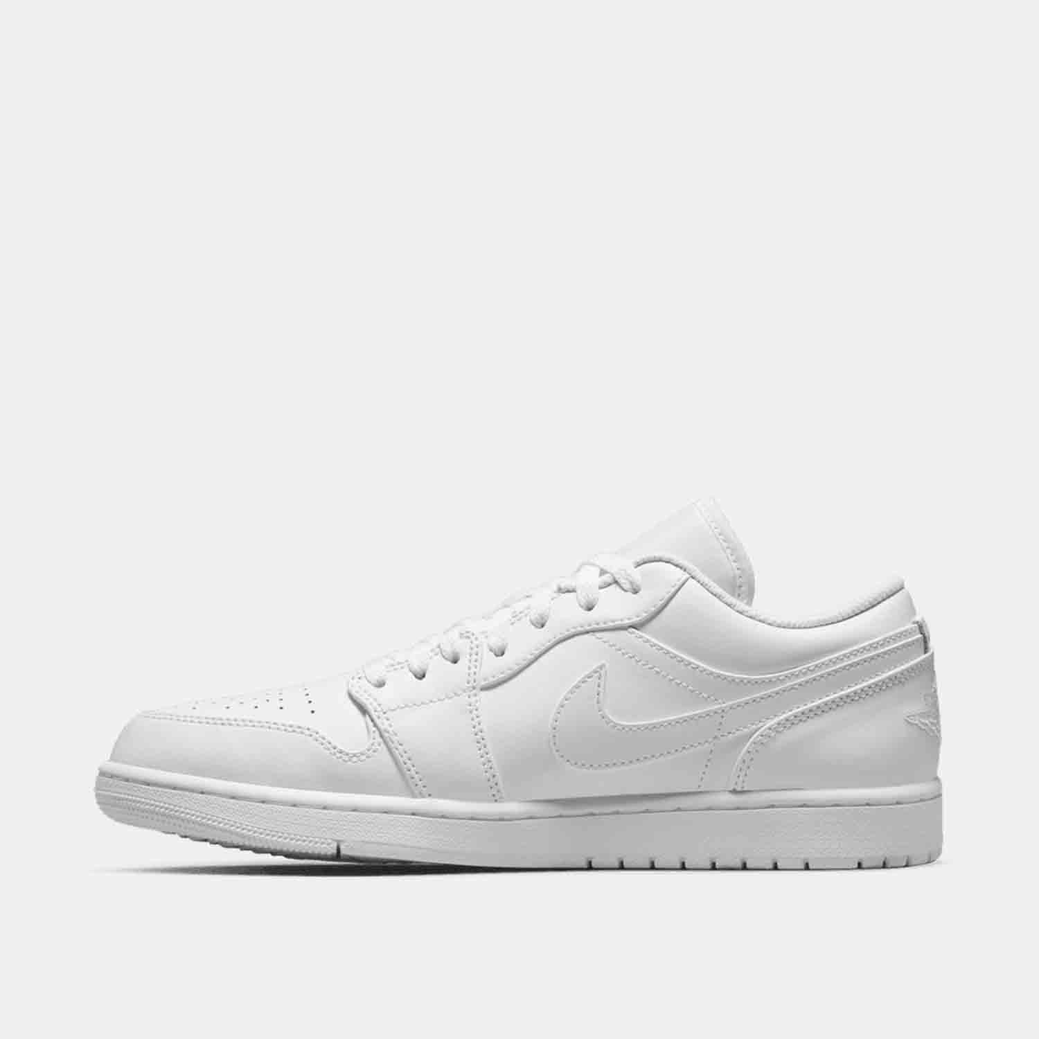 Side medial view of the Nike Air Jordan 1 Low.