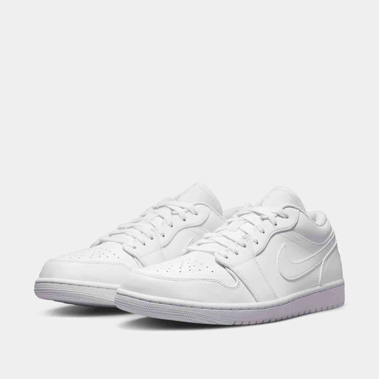 Front view of the Nike Air Jordan 1 Low.