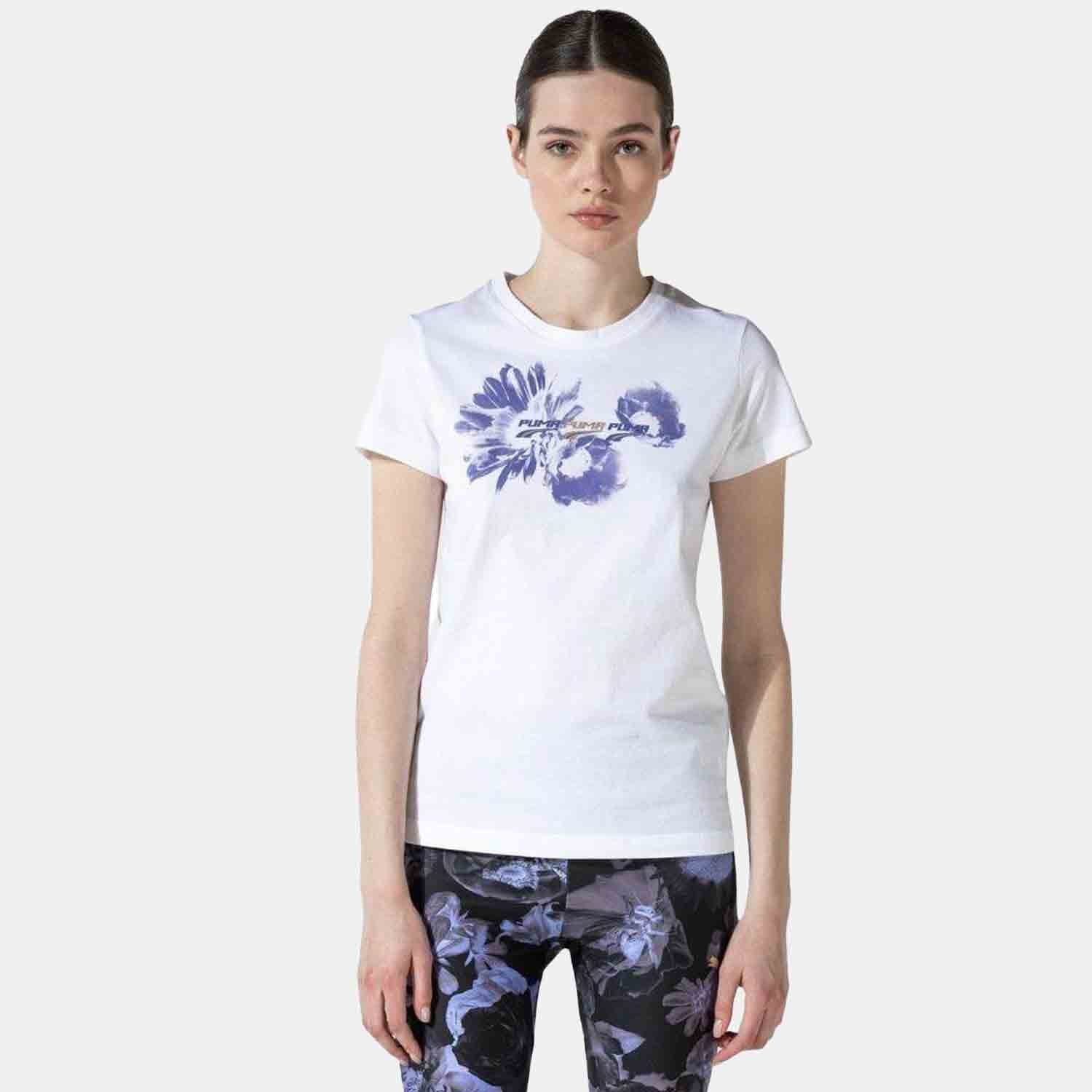 Women's Puma Dark Dreams Graphic Tee - SV SPORTS