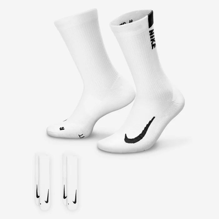 NIKE MULTIPLIER 2PR CREW SOCK