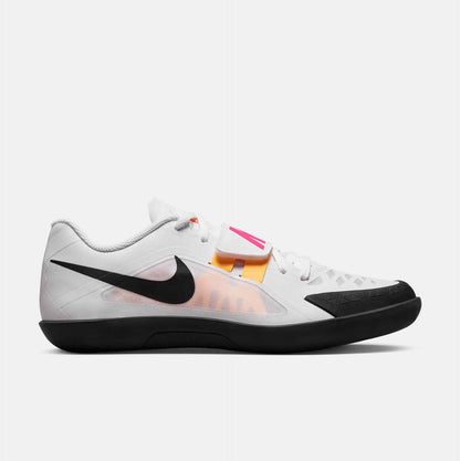 Zoom Rival SD 2 Track & Field Throwing Shoes, White/Black