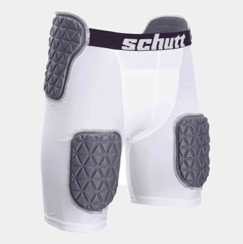 Schutt Youth ProTech Tri All-in-One Football Girdle, White