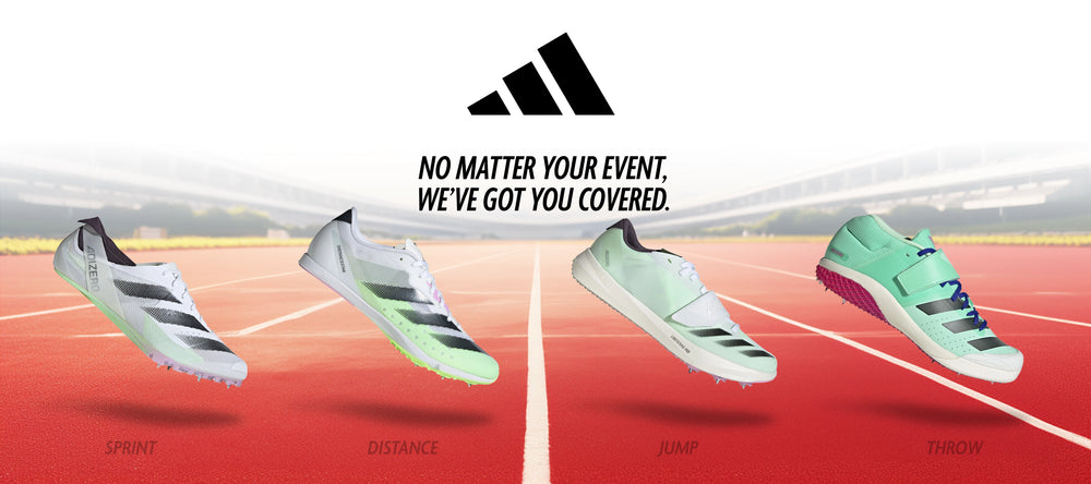 Shop Adidas Track and Field Event Shoes Banner SVSports