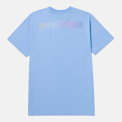 Rear view of the Overtime Aura Tee.