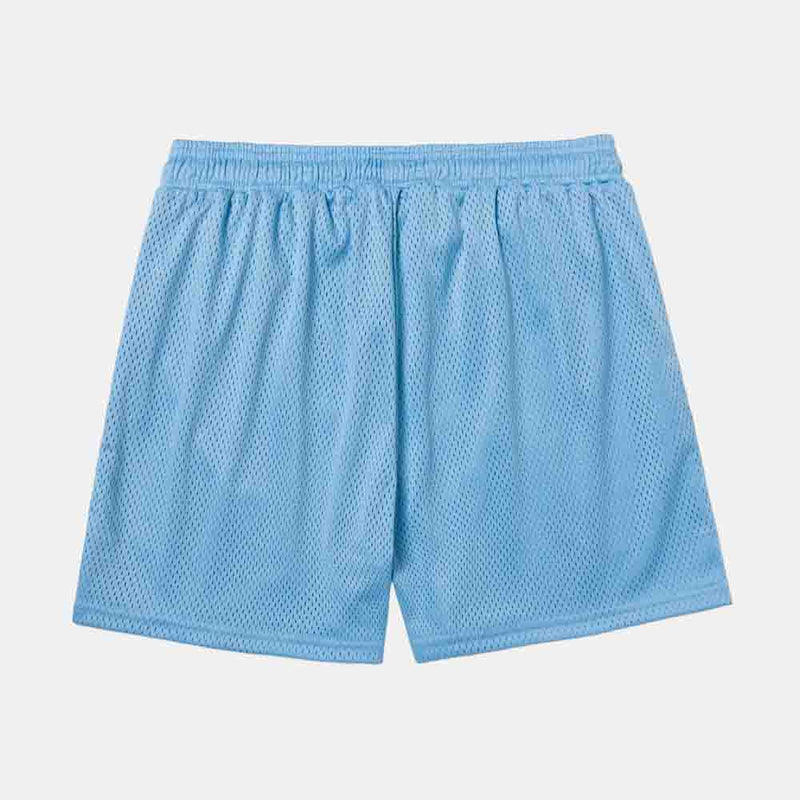 Rear view of the Kids' Overtime Mesh Shorts.