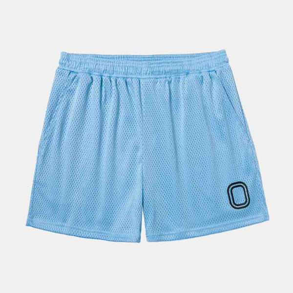 Front view of the Kids' Overtime Mesh Shorts.