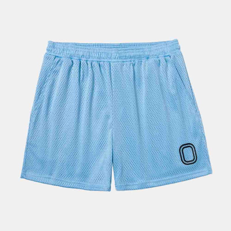 Front view of the Kids' Overtime Mesh Shorts.
