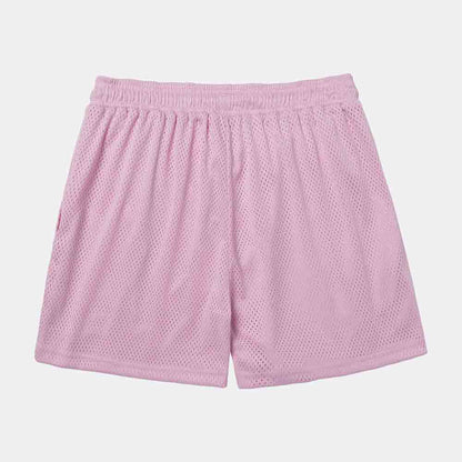 Rear view of the Overtime Classic Mesh Shorts.