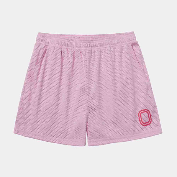 Front view of the Overtime Classic Mesh Shorts.