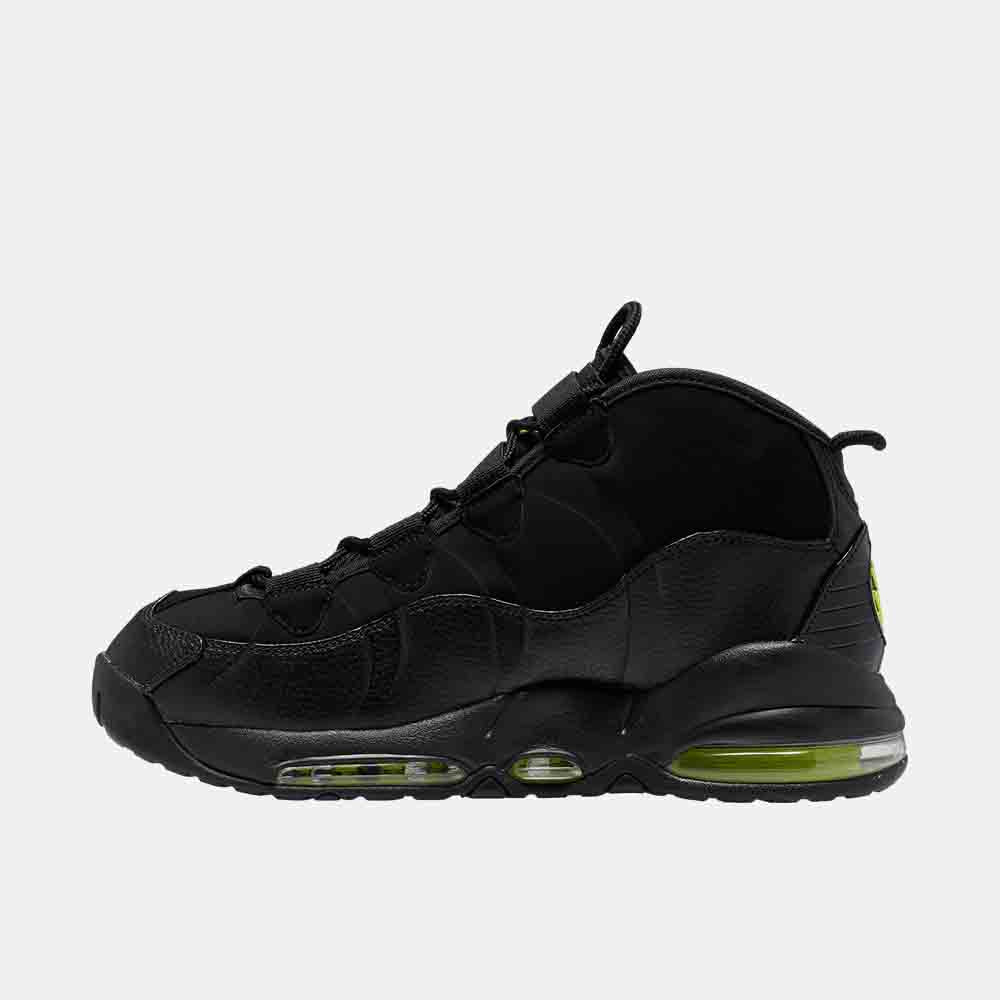 Side medial view of the Nike Air Max Uptempo '95.