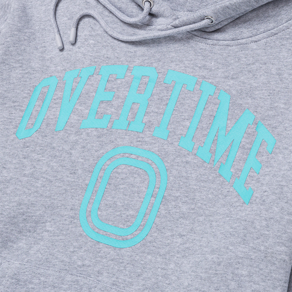 Up close, front view of the Overtime Classic 2.0 Hoodie.