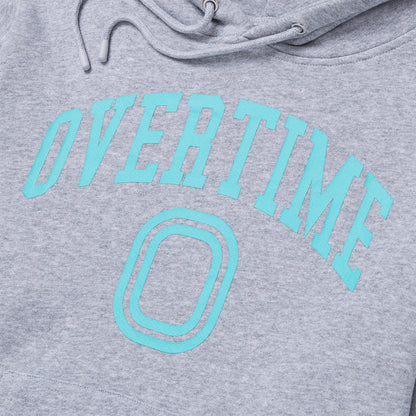 Up close, front view of the Overtime Classic 2.0 Hoodie.