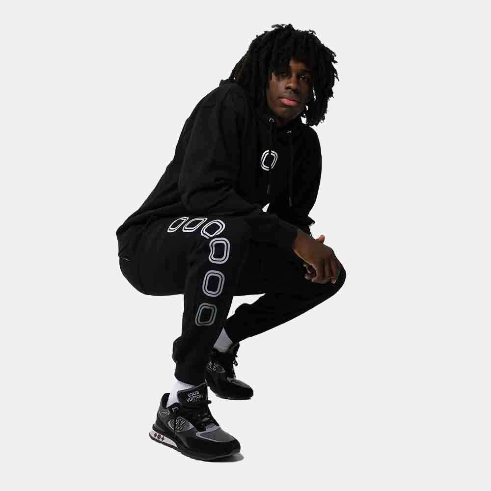 Side view of the Overtime Classic Hoodie.