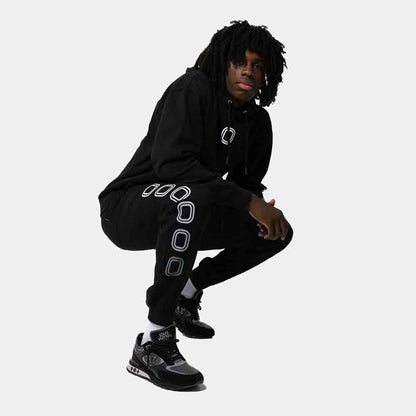 Side view of the Overtime Classic Hoodie.