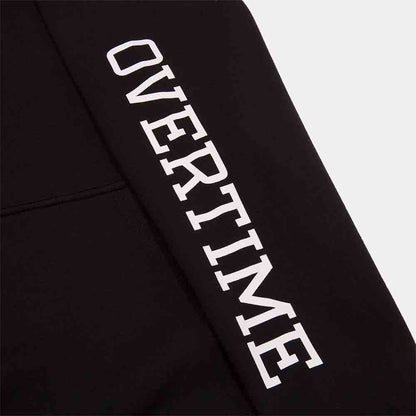 Up close view of sleeve on the Youth Overtime Classic Hoodie.