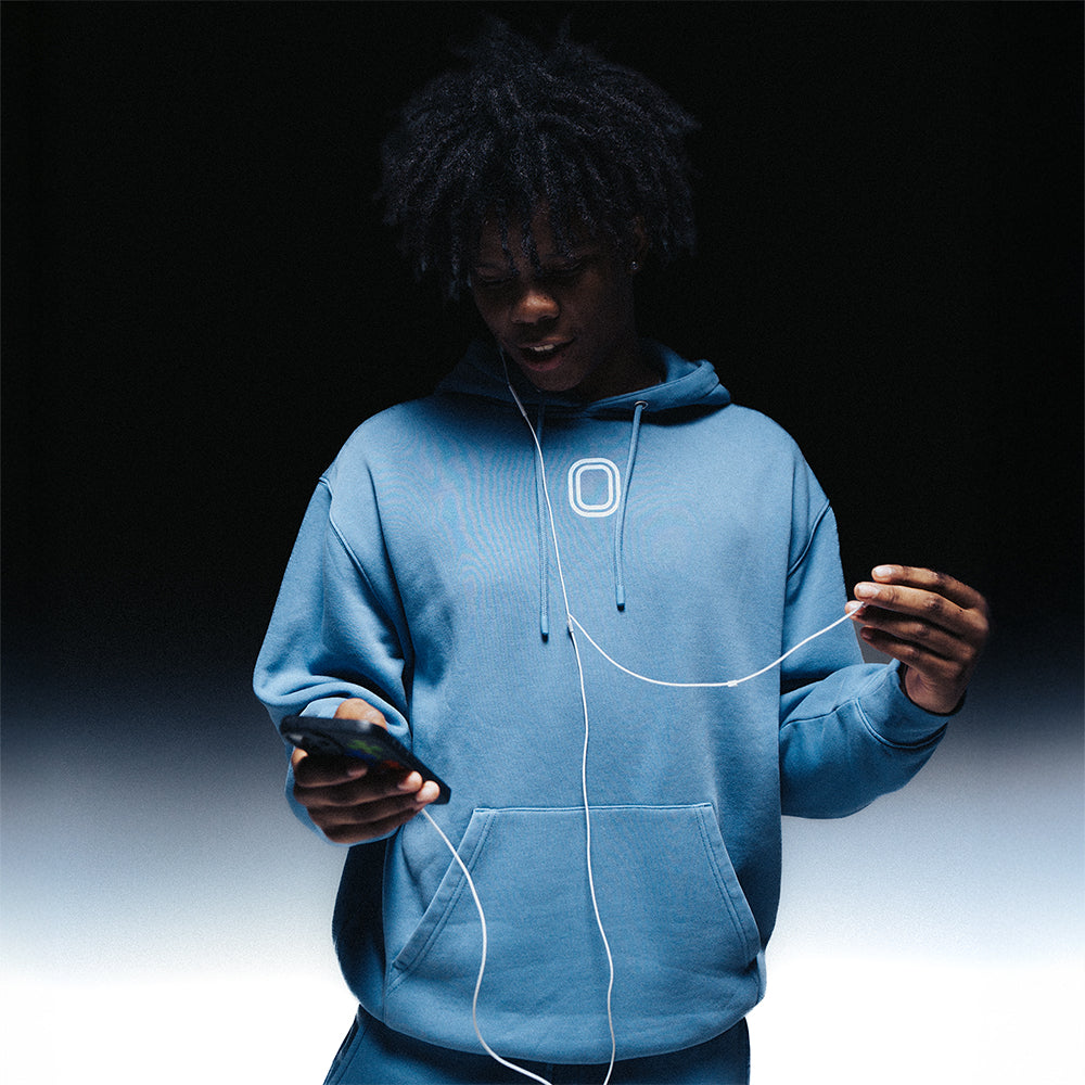 Front view of the Overtime Classic Hoodie.