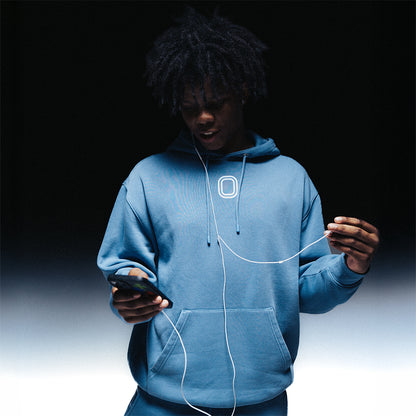 Front view of the Overtime Classic Hoodie.