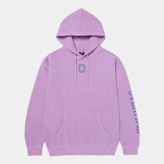 Front view of the Overtime Classic Hoodie.
