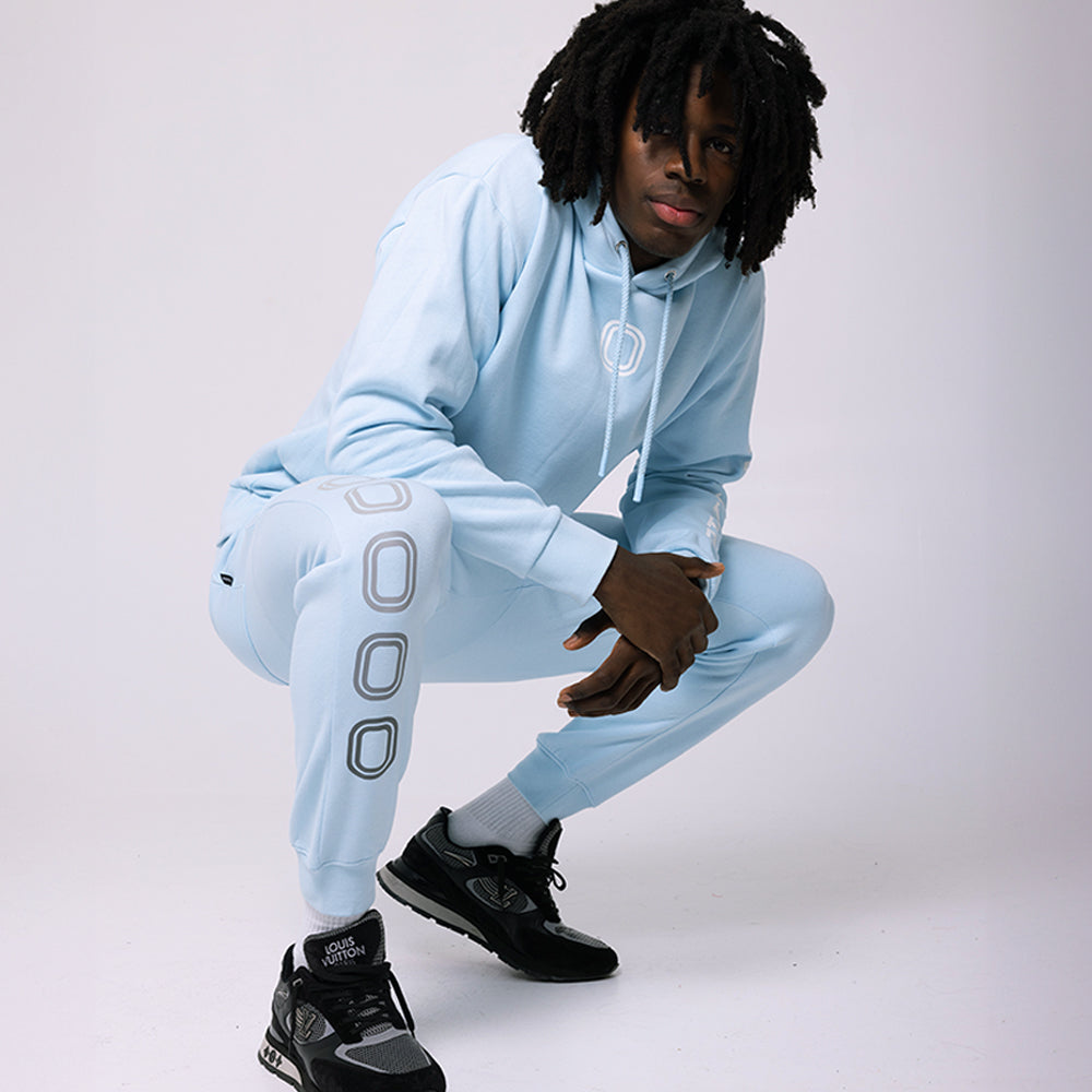 Full body view of the Overtime Classic Hoodie.