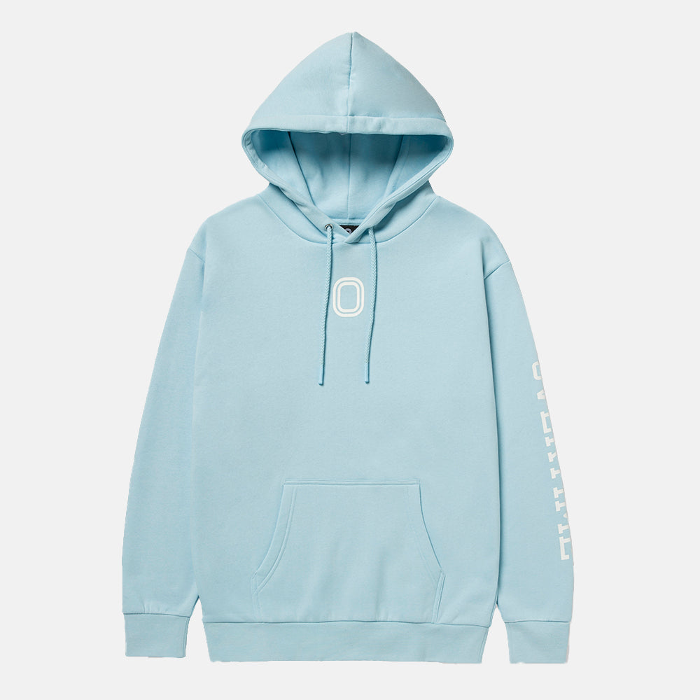 Front view of the Overtime Classic Hoodie.