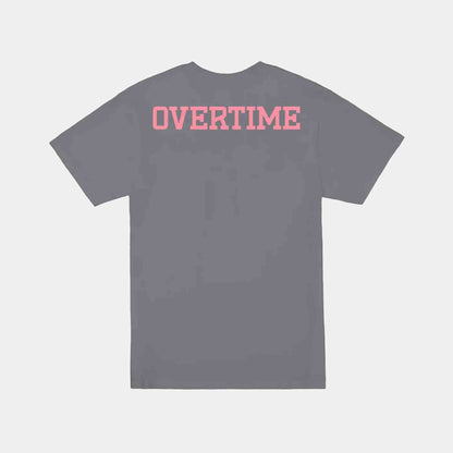 Rear view of the Overtime Classic Tee.