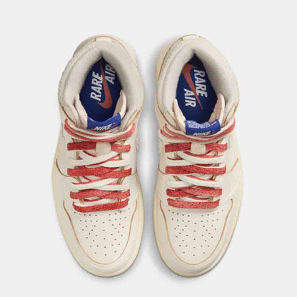 Top view of the Women's Air Jordan 1 High OG "Rare Air".