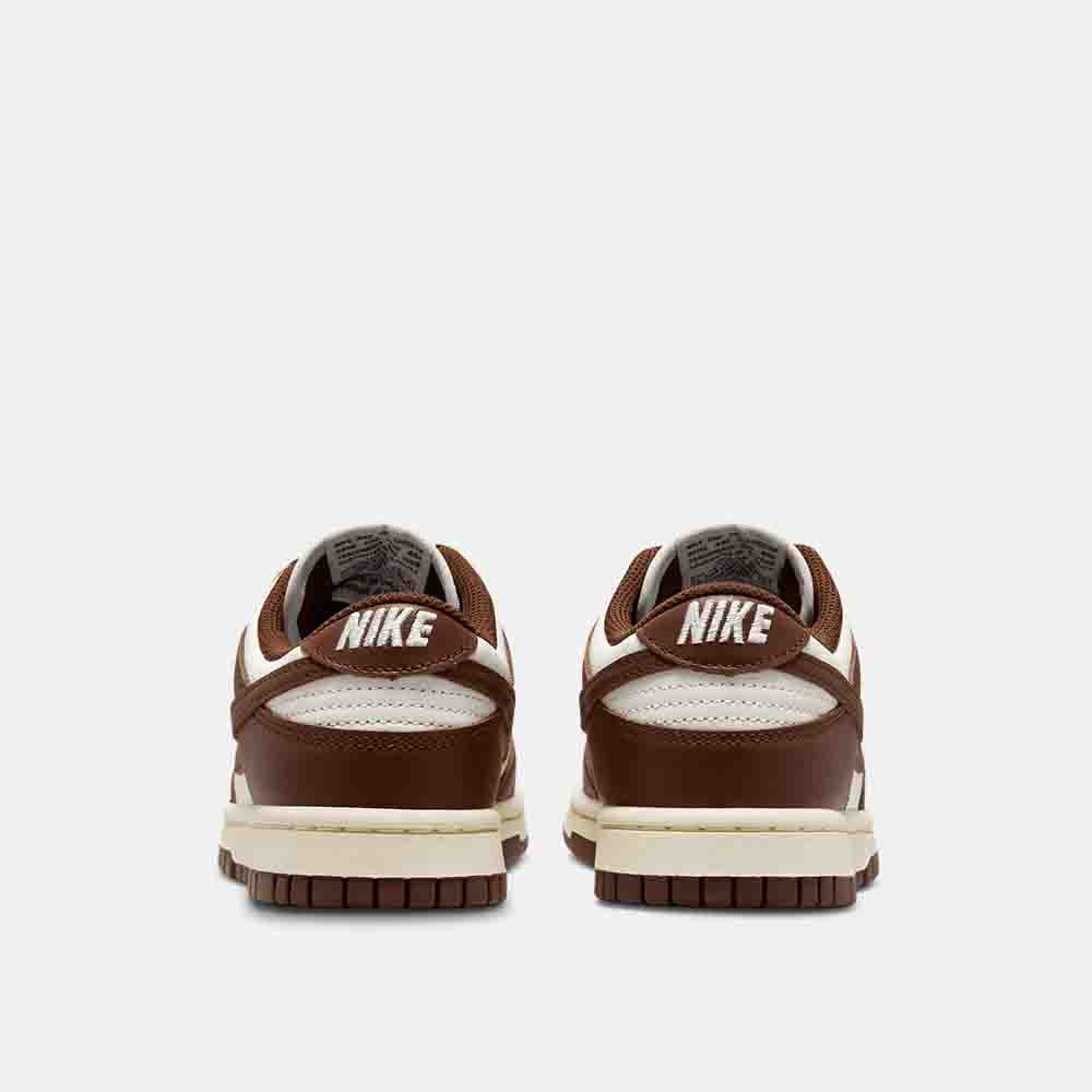 Rear view of the Women's Nike Dunk Low.