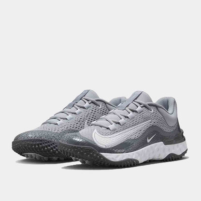 Front view of the Men's Alpha Huarache Elite 4 Turf Baseball Shoes.