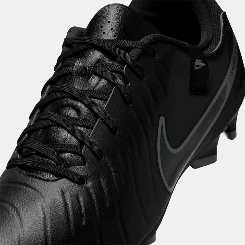 Up close, front view of the Nike Tiempo Legend 10 Academy Soccer Cleats.
